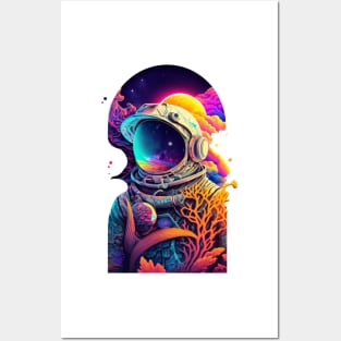 Astronaut Mind Melt Posters and Art